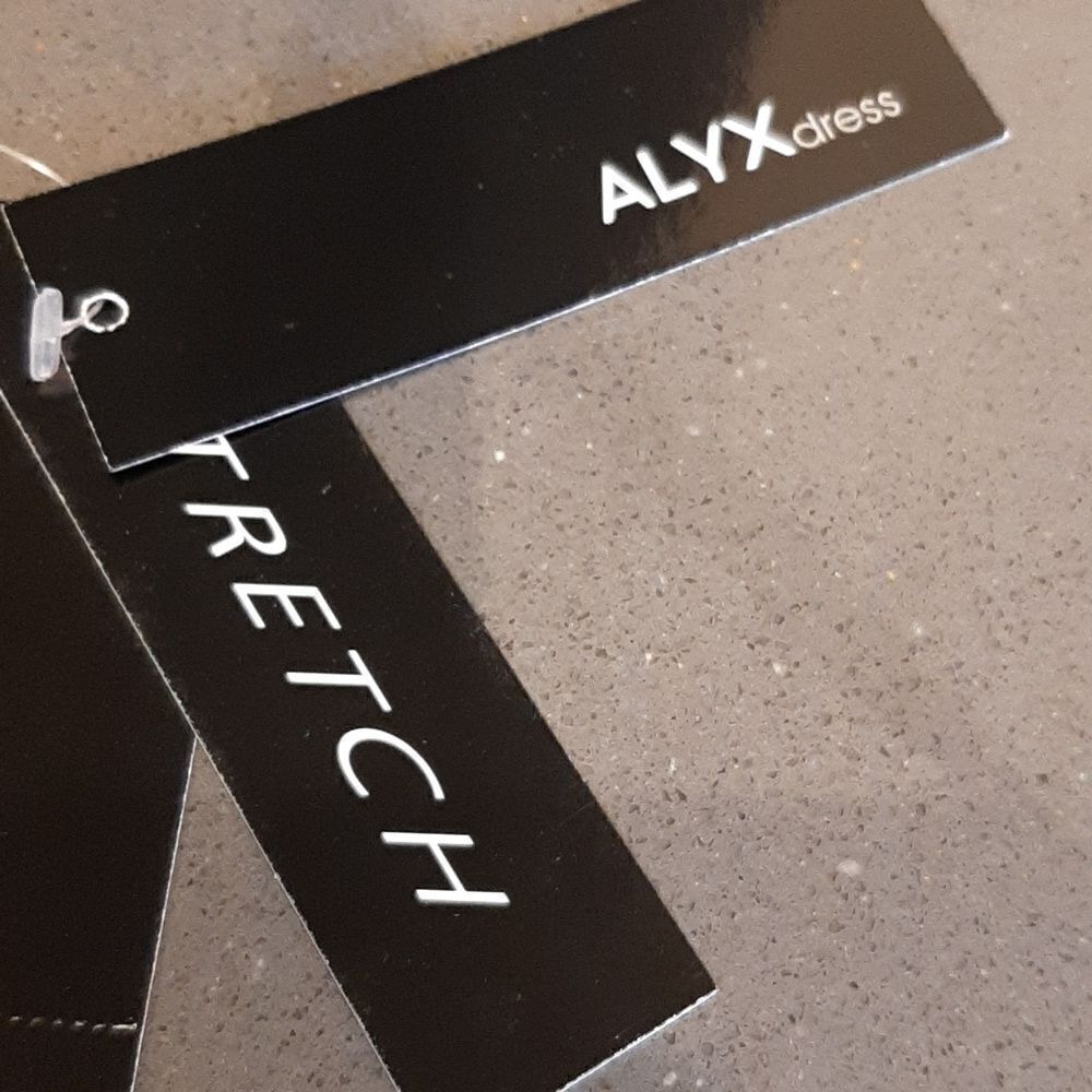 ALYX Stretch Little Black Dress NWT - Picture 8 of 16